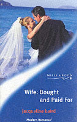 Cover of Wife, Bought and Paid for