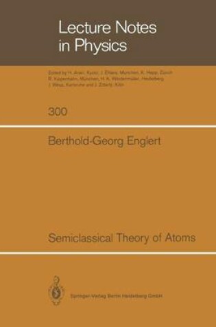 Cover of Semiclassical Theory of Atoms