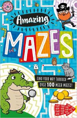 Book cover for Amazing Mazes Activity Book