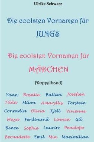 Cover of Die coolsten Vornamen für Jungs / Die coolsten Vornamen für Mädchen