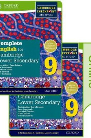 Cover of Complete English for Cambridge Lower Secondary Print and Online Student Book 9