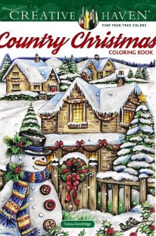 Cover of Creative Haven Country Christmas Coloring Book