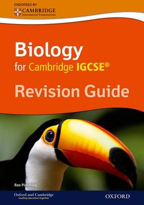 Book cover for Cambridge Biology IGCSE Revision Guide