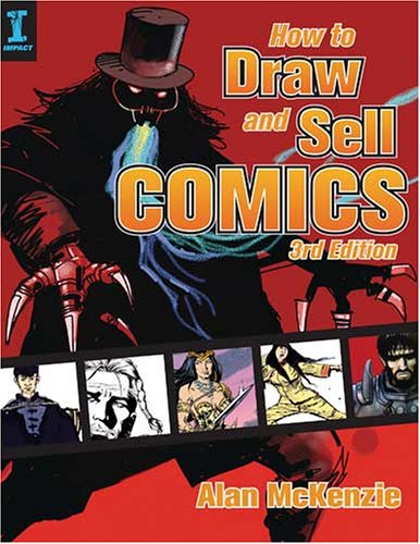 Book cover for How to Draw and Sell Comics