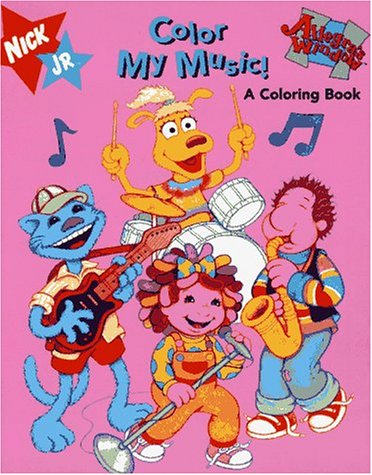 Book cover for Color My Music: Allegra's Window Coloring Book