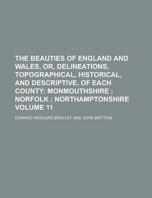 Book cover for The Beauties of England and Wales, Or, Delineations, Topographical, Historical, and Descriptive, of Each County Volume 11