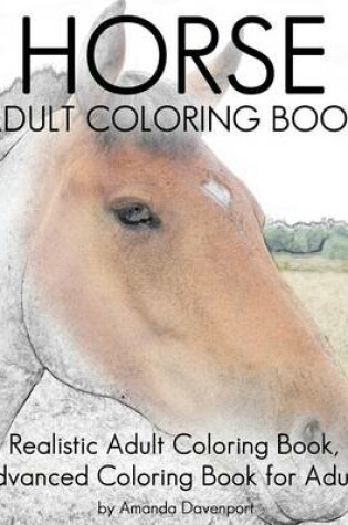 Cover of Horse Adult Coloring Book