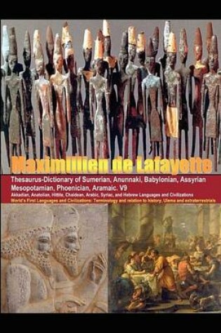 Cover of Thesaurus-Dictionary of Sumerian, Anunnaki, Babylonian, Assyrian, Mesopotamian, Phoenician, Aramaic