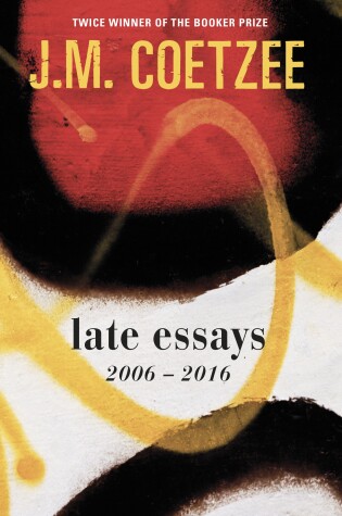 Cover of Late Essays