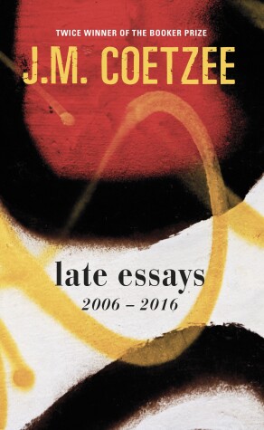 Book cover for Late Essays