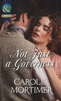 Book cover for Not Just a Governess