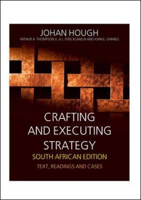 Book cover for Crafting and Executing Strategy