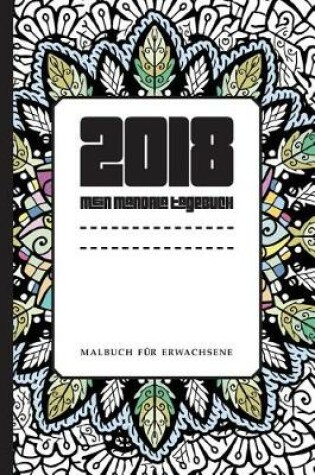 Cover of 2018 Mein Mandala Tagebuch