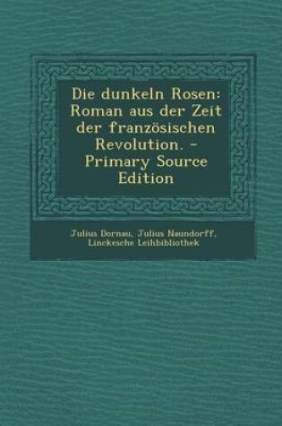 Cover of Die Dunkeln Rosen