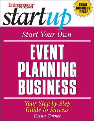 Book cover for Start Your Own Event Planning Business: Your Step by Step Guide to Success