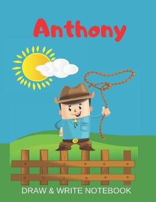 Book cover for Anthony Draw & Write Notebook