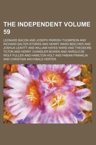 Cover of The Independent Volume 59