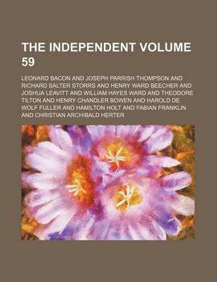 Book cover for The Independent Volume 59