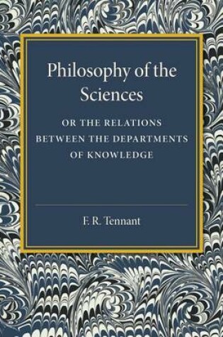 Cover of Philosophy of the Sciences