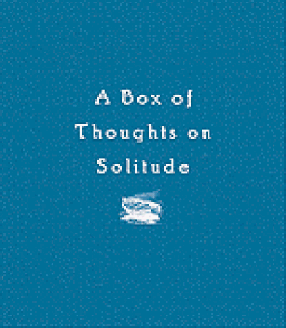 Book cover for Box of Thoughts on Solitude