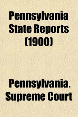 Cover of Pennsylvania State Reports (Volume 193)