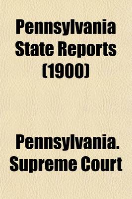 Book cover for Pennsylvania State Reports (Volume 193)