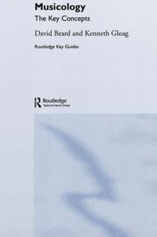 Cover of Musicology: The Key Concepts