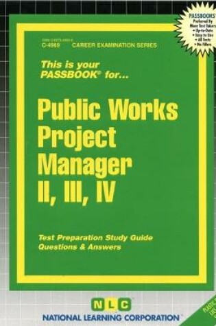 Cover of Public Works Project Manager II, III, IV