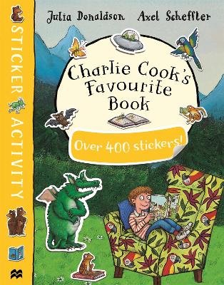 Book cover for Charlie Cook's Favourite Book Sticker Book