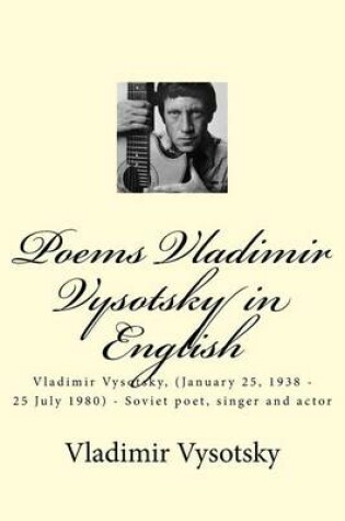 Cover of Poems Vladimir Vysotsky in English