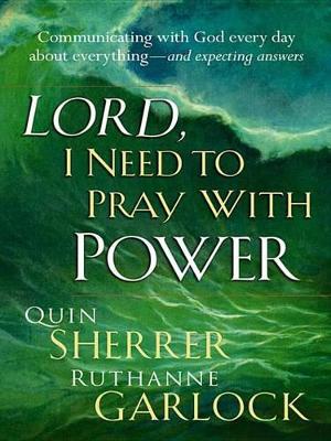 Book cover for Lord I Need to Pray with Power