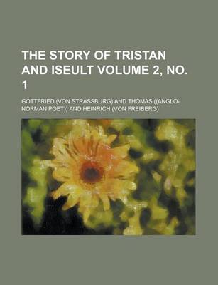 Book cover for The Story of Tristan and Iseult Volume 2, No. 1