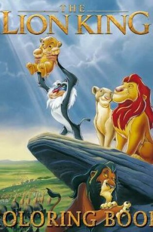 Cover of The Lion King Coloring Book
