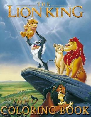 Book cover for The Lion King Coloring Book