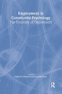 Book cover for Employment in Community Psychology