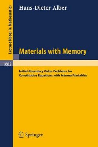 Cover of Materials with Memory