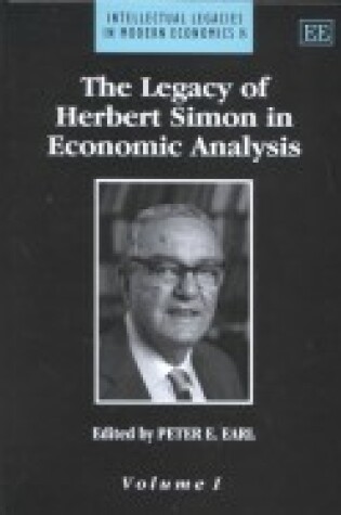 Cover of The Legacy of Herbert Simon in Economic Analysis