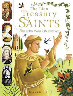 Book cover for The Lion Treasury of Saints