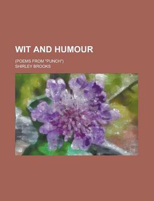 Book cover for Wit and Humour; (Poems from Punch)