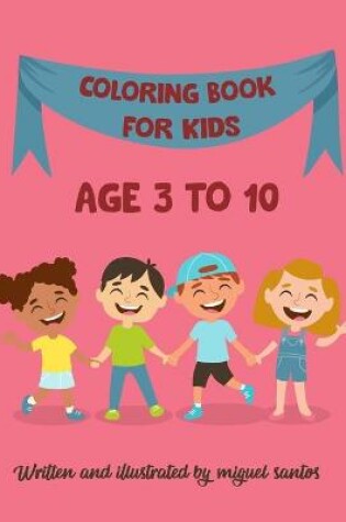 Cover of Coloring Book For Kids