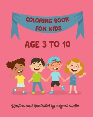 Book cover for Coloring Book For Kids