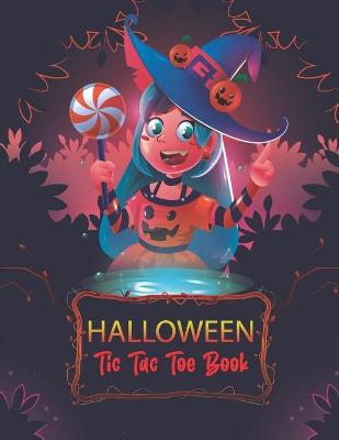 Book cover for Halloween Tic Tac Toe Book