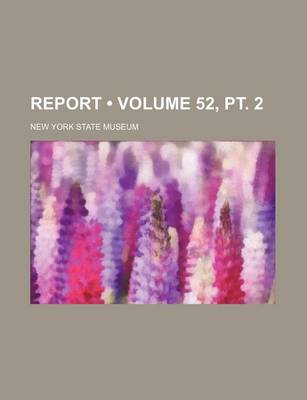 Book cover for Report (Volume 52, PT. 2)