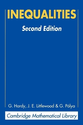 Book cover for Inequalities