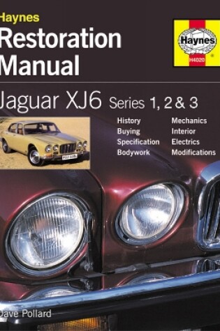 Cover of Jaguar XJ6 Restoration Manual