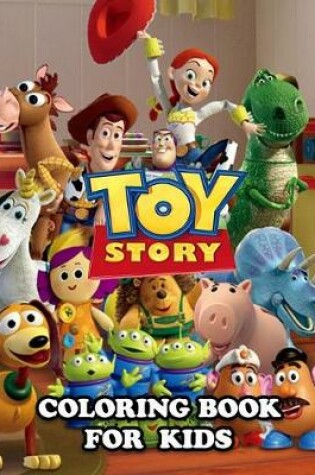 Cover of Toy Story Coloring Book for Kids