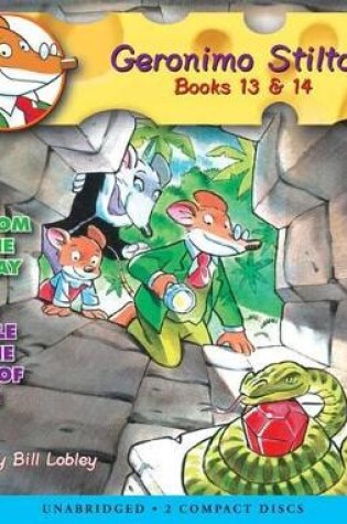 Cover of The Phantom of the Subway / The Temple of the Ruby of Fire (Geronimo Stilton #13 &#14)