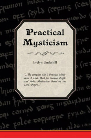 Cover of Practical Mysticism (eBook)
