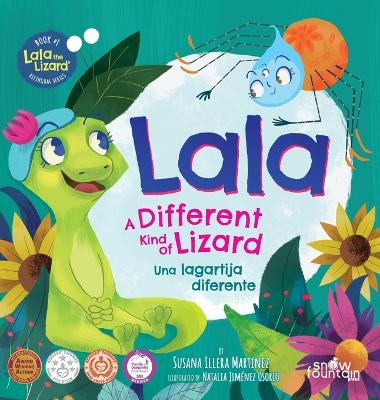 Book cover for Lala, a different kind of lizard