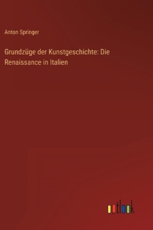 Cover of Grundzüge der Kunstgeschichte